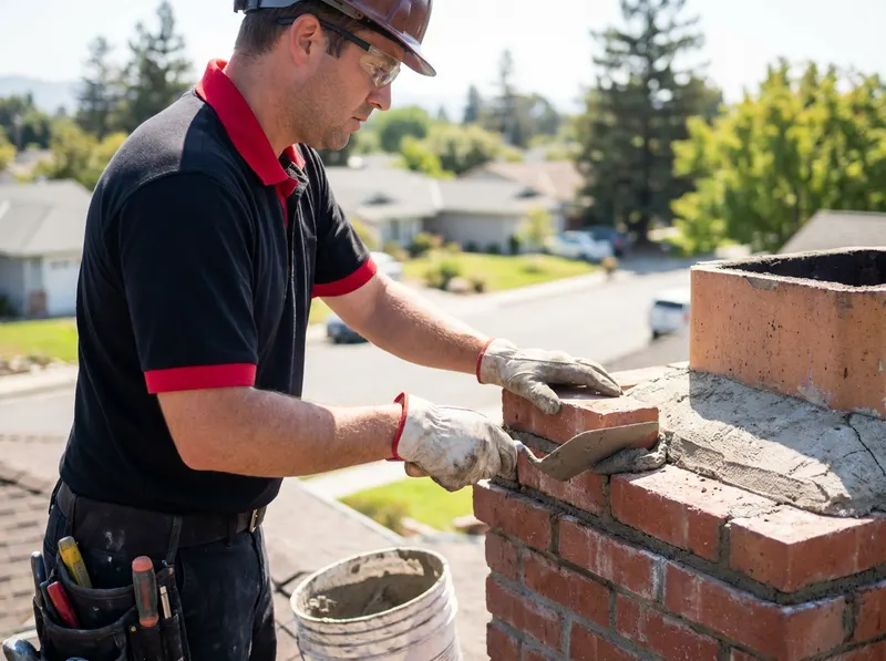 Chimney Masonry & Rebuild in Walnut Creek, CA